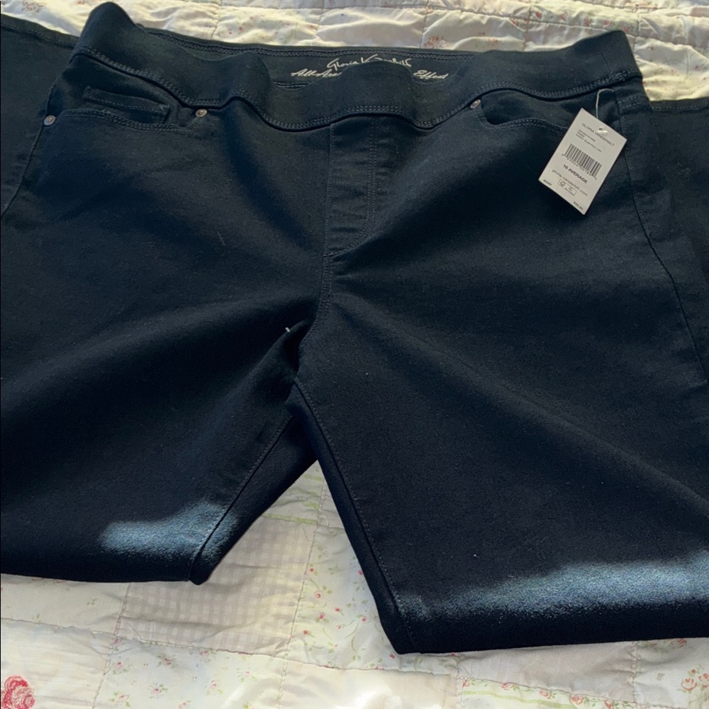 Gloria Vanderbilt Women's Skinny Jeans - Midnight Black